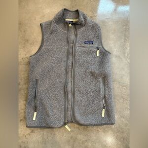 Patagonia Gray Fleece Vest, Women’s